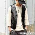 ¨Ǽ Ź FINE CREEK&CO  Jefferson  ե󥯥꡼ɥ 쥶٥  ե  BLACK()  ۡϥ ϳ ɥե󥯥꡼쥶 ACVE002