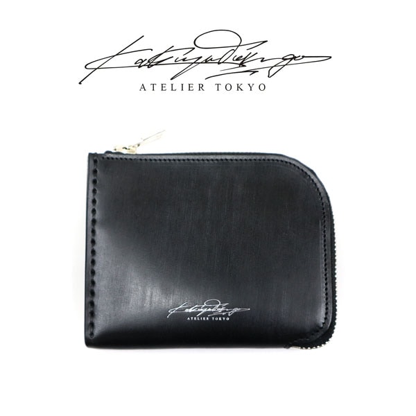 限定発売 PlusAnq スティッチ デザインウォレット 牛革 日本製 ブラック 20/80（トゥエンティーエイティー） 財布 菅田将暉さん 着用商品「20