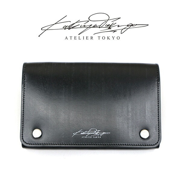 �ڥ֥饤�ɥ�쥶���� Katsuya Tokunaga ( ROLLING DUB TRIO ) MULTI MIDDLE TRUCKERS WALLET ���ĥ�ȥ��ʥ� ( ������󥰥��֥ȥꥪ ) �ޥ���ߥɥ�ȥ�å���������å� ���� MADE IN JAPAN ���� ��� ��ǥ����� KT-W02