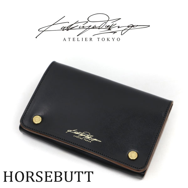 �ڥۡ����Хåȥ쥶���� Katsuya Tokunaga ( ROLLING DUB TRIO ) MULTI MIDDLE TRUCKERS WALLET ���ĥ�ȥ��ʥ� ( ������󥰥��֥ȥꥪ ) �ޥ���ߥɥ�ȥ�å���������å� �ϳ� MADE IN JAPAN ���� ��� ��ǥ����� KT-W02