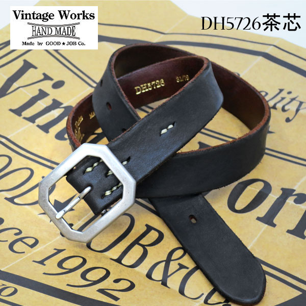 ����ĥ�ǥ�� Vintage Works��������ơ�������� DH5726 ��� �ϥ�ɥᥤ�ɥ쥶���٥�� 8�ѷ��ΥХå��� ���סʥ٥󥺥쥶������ ��30mm ���ᥫ�� 7�ۡ��� �� �ڿ��� �����谷Ź��