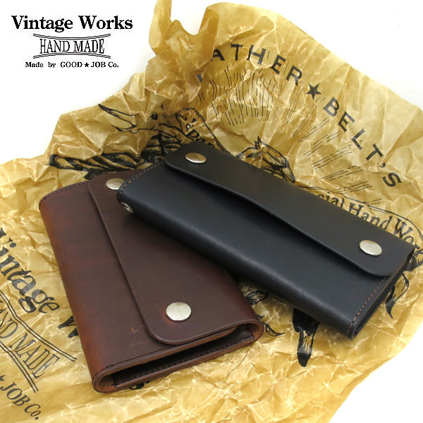 �����֡ۡڿ��� �����谷Ź��Vintage Works��������ơ�������� VWLW-3 �ϥ�ɥᥤ�ɥ쥶�����󥰥�����åȡ����� cowhide10��18cm�� ��2�� �ۡ��� �ӥ�ơ����������Ĺ���ۡ����ᥫ��