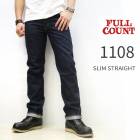 13.7󥹡ӥåǥ˥ۡڿ͡Ź FULL COUNT [ ե륫 ] [ #1108 / 13.7oz ]  Slim Straight Denim ॹȥ졼ȥǥ˥   Made in Japan ե륫  1108 FULLCOUNTե륫