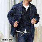 TCB Cathartt Chore Coat Woven Stripe 9.8oz åȥϡ 祢 ֥ ȥ饤 С 㥱å  TCB jeans [ ƥӡ ] 