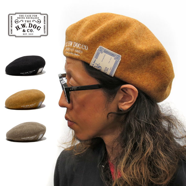 【新品未使用】THE H.W DOG&CO. 4TH BERET ベレー帽 4TH BERET】 – THE H.W.DOG&CO.