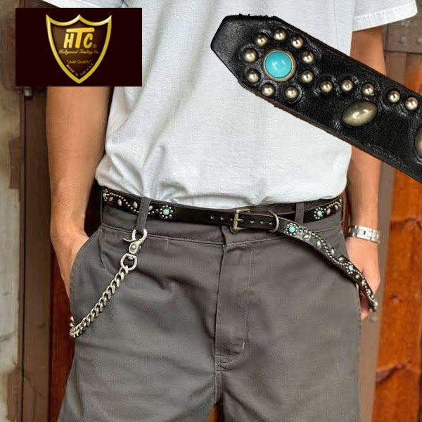 �ڥʥ������� HTC USA SN32 TURQUOISE STONE 0.75 BELT 4971007 �֥�å��쥶��/�����������ȡ���/�˥å��륹���å�/�˥å���Хå��� Made in USA ������ơ����ù� htc �ڿ��� ����Ź��