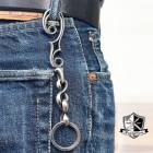 OPUS INCEPTIONѥ 󥻥ץ [IPK-03]F-HOLE S-KAN KEY HOLDER / SILVER PLATINGFۡS ۥ ᥫ ֥饹  Сåù  