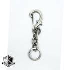 OPUS INCEPTIONѥ 󥻥ץ [IPK-04]F-HOLE KARABINER KEY HOLDER / SILVER PLATINGFۡ륫ӥ ۥ ᥫ ֥饹  Сåù  