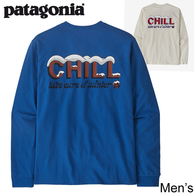 �������ݥ�ݥ���Ȼ����Բġ���SALE30�󥪥ա� PATAGONIA / �ѥ����˥� ��󥺡����󥰥��꡼�֡����롦�쥹�ݥ󥷥ӥ�ƥ���  [37781]�� BCW (Birch White)�� Ĺµ ����T �쥮��顼�ե��åȡ� �ѥ����˥���������Ź ��