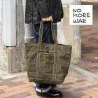 ��ᥤ���Хå� �� NO MORE WAR �ۥΡ��⥢������ �ߥ꥿�꡼�ȡ��ȥХå� S MILITARY TOTE BAG ���ݤ���ǽ
