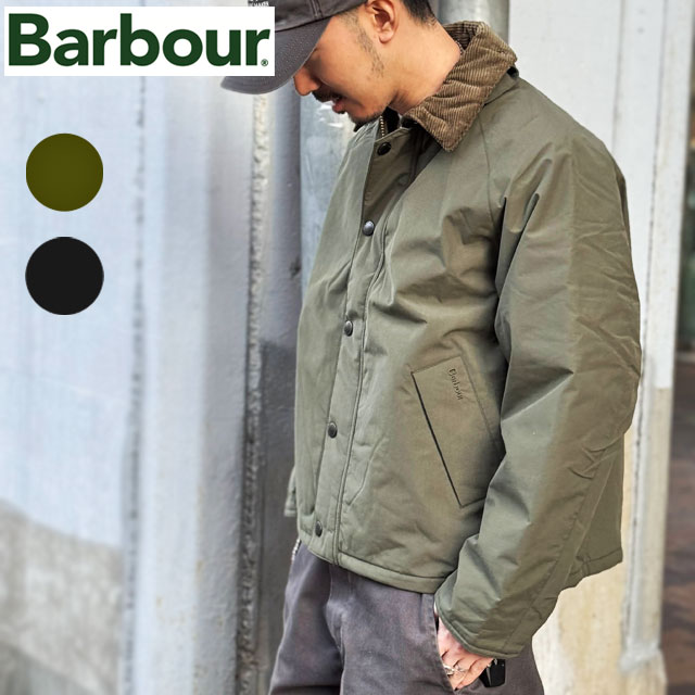 BARBOUR TRANSPORT PADDED CASUAL JACKET Х֥ ȥ󥹥ݡ  ֥륾 MCA1005  ֥å ꡼֡ С֥ Х Х֥ Υ󥪥 ˥å 793-4955039