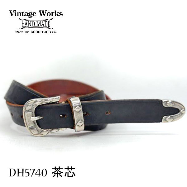 ����ġ� Vintage Works ������ơ�������� DH5740 �ϥ�ɥᥤ�ɥ쥶���٥�� ���� �٥󥺥쥶�� ����30mm ���ᥫ�� �񻺡ڿ��� �����谷Ź��