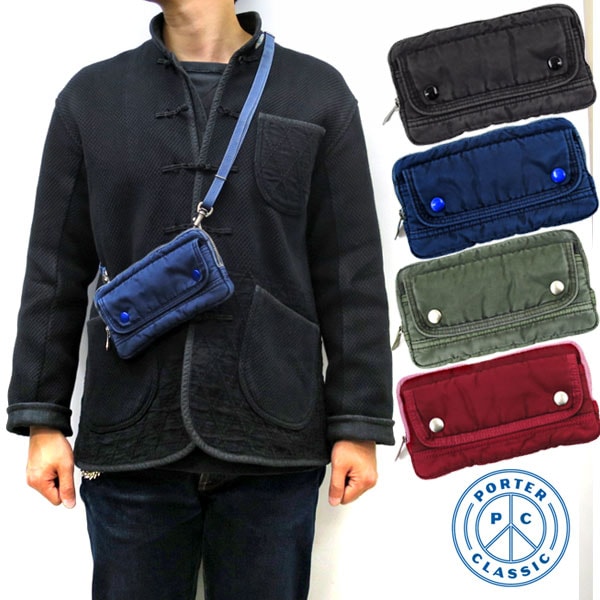 PORTER CLASSIC ( �ݡ����� ���饷�å� ) SUPER NYLON WALLET POUCH  ( �����ѡ��ʥ����� ������åȥݡ��� )��015-803 �˽����ѡ��ݡ��������饷�å��������ۥݡ�����ι�Ԥˤ�������