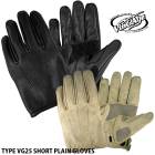 VIN&AGE ������������� TYPE VG25 SHORT PLAIN GLOVES ���� ���硼�� �ץ졼�� �������� �����󥢥�ɥ����� ���� �Х����� �ϡ��졼 �쥶���������� ���ᥫ�� �֥�å� �����ܥ꡼ �ܳ�