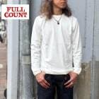 FULL COUNT 5222L Flat Seam Heavyweight Longsleeve T Shirt �ե륫����� �ե�åȥ����� �إӡ��������� L/S T�����  Made in Japan ���󥯥֥�å� �ۥ磻�� ����T�ڿ��͡���������Ź�� 