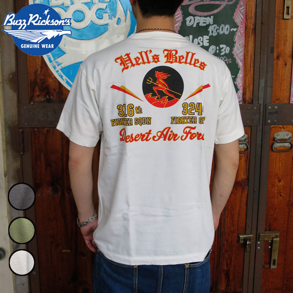 BR79511 BUZZ RICKSON'S " 26th FIGHTER SQ. " S/S T-SHIRT �Х��ꥯ���� Ⱦµ�ץ���T����� ���Υ��󥿡��ץ饤�� �ߥ꥿�꡼�ԥ���� FLYING TIGER USA��