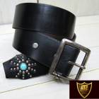 HTC USA  793-5971018 #SB13 TQ ENDONLY LEATHER BELT ���������� ����ɥ���꡼�����å��쥶���٥�� 1.75����� �֥�å��쥶�� ������ơ����ù� htc �����å��٥�� USA��