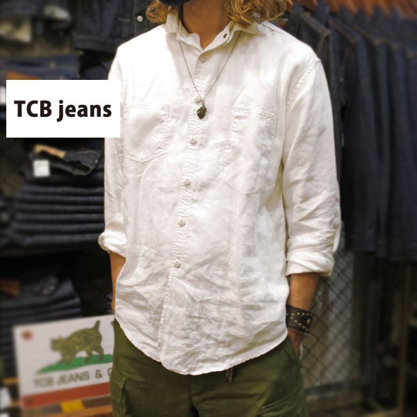 TCB Detachable Collar Work Shirt ƥӡ ǥå֥륫顼  ͥ󥷥 ʥ ۡڿ͡Ź Made in JapanTCB ͥ100