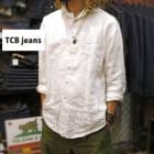 TCB Detachable Collar Work Shirt ƥӡ ǥå֥륫顼  ͥ󥷥 ʥ ۡڿ͡Ź Made in JapanTCB ͥ100