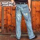 奬 ڥ󥿡ѥ SC42549 󥰥32 SUGAR CANE  11oz. BLUE DENIM WORK PANTS AGED MODEL ۥ֥롼ǥ˥ѥ 󥰥ǥ 桼ɲù Υ󥿡ץ饤 ڥ