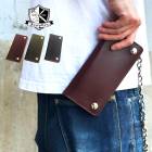 2025SS ���� OPUS INCEPTION CHROMEXCEL LEATHER TRUCKER WALLET(LONG) [ IPW-10 ] �����ѥ� ���󥻥ץ���� �����२������쥶�� �ȥ�å���������å� ���� Ĺ���ۡ�Burgundy ¾�� ������ �쥶��������å�