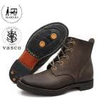 Makers �� VASCO V43 SERVICE BOOTS ��GRAY�ۥᥤ������ �� �Х��� �����ӥ��֡��� OLD OIL LEATHER ROUGHOUT ��ե����ȥ쥶�� Dr. SOLE �ᥤ������ E�磻���������������� M43 �ߥ꥿�꡼���塼�� �����ӥ����塼��