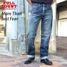 2025AW FULL COUNT �ե륫����� 1353-S0105 More Than Just Fear �����ǥ� 13.7oz WIDE DENIM �⥢���󥸥㥹�ȥե��� �磻�ɥǥ˥� ��������å��ǥ˥� �롼���ե��å� Made in Japan ������ 0105 FULLCOUNT ���᡼���ù� ���ʡڿ��� ��������Ź�� 