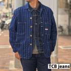 TCB������ �� Cat A Log Chore Coat Paw Stripe ���㥿���� ���祢������ �ݥ����ȥ饤�� �� Cathartt Chore Coat ����åȥϡ��ȥ��祢������ ���С������른�㥱�å� ����ǥ��� ���ȥ饤�� indigo ��󥦥��å��� TCB jeans  ǭ �ϡ��ȥܥ���<br>