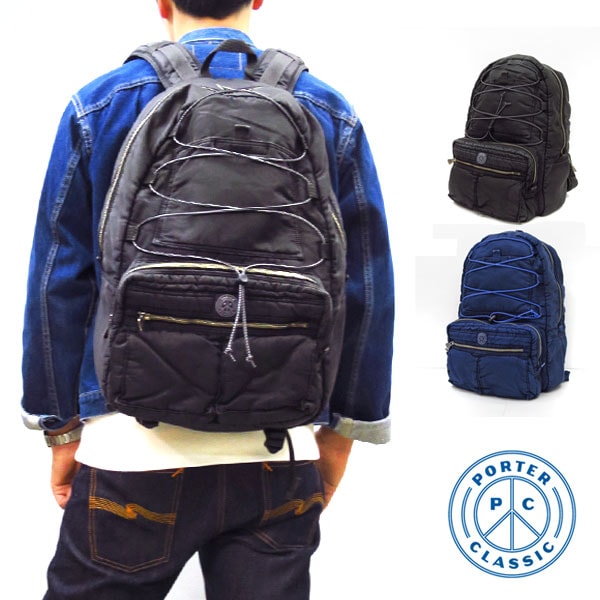 PORTER CLASSIC ( �ݡ����� ���饷�å� ) SUPER NYLON DAY PACK L   ( �����ѡ��ʥ����� �ǥ��ѥå���L  )��015-264 ��W32cmxH47cmxD22cm ��33L���˽����ѡ��ݡ��������饷�å������å����å�