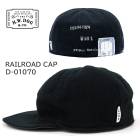 2025FW THE H.W.DOG&CO. RAILROAD CAP D-01070  ֥塼ɥåɥ 쥤ɥå 졼ɥå ֥å  ǥڿ 谷Ź