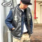 2026FW�ǿ�����ʬ VIN&AGE ������������� TYPE VLJ7 NAUGHTY LEATHER VEST �ʡ��ƥ����쥶���٥��� �����󥢥�ɥ����� �Х����� ���ᥫ�� �ϡ��졼 ���� �֥�å�