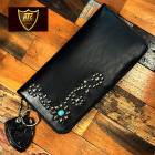 HTC USA Type1 793-5970033 #26 CR TQ LONG WALLET �֥�å��쥶�� �˥å��륹���å� �������������ȡ��� �������ƥ������� �ϥꥦ�åɥȥ졼�ǥ��󥰥���ѥˡ� ���󥰥�����å� Ĺ����<br>