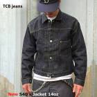 TCB������ �� New S40's Jacket 14oz �� ����ǥ��� �ǥ˥ॸ�㥱�å� ��󥦥��å��� ���� ��� ��ǥ����� G����� ���� TCB jeans [ �ƥ��������ӡ������� ] T�Хå���40���������λ���