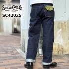 SC42025 SUGAR CANE ���奬�������� 13oz. DENIM WAIST OVERALLS 2025 MODEL (WIDE LEG) ��������å� 421A ONE WASH ��󥦥��å��� �磻�� ���Υ��󥿡��ץ饤�� ������ SC11936/13oz. DENIM BLOUSE 1936 MODEL 1st��ǥ�ȥ��åȥ��åפ���ǽ ������