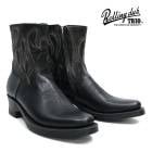 ROLLING DUB TRIO / ������󥰥��֥ȥꥪ LORO ZIP / �������å� �� BOX CALF / GOAT LEATHER �ۥ֥�å� ���̤��ܥå��������� �����ȥ쥶�� RDT-R18 �����ɥ��åץ֡��� FIRE�ѥ����� BLACK �� ��������Ź �� �����ʸ��Բľ��ʤǤ�