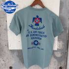 BR79705 BUZZ RICKSON'S [ S/S T-SHIRTS THUNDERBIRDS ] �Х��ꥯ���� Ⱦµ�ץ���T����� ��������С��� 122 JADE ���Υ��󥿡��ץ饤�� �ߥ꥿�꡼�ԥ���� ���ᥫ�� �ߥ꥿�꡼ Made in USA
