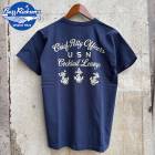 BR79706 BUZZ RICKSON'S [ S/S T-SHIRTS COCKTAIL LOUNGE ] �Х��ꥯ���� Ⱦµ�ץ���T����� �����ƥ�饦�� 128 NAVY ���Υ��󥿡��ץ饤�� �ߥ꥿�꡼�ԥ���� ���ᥫ�� �ߥ꥿�꡼ Made in USA