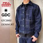 FULLCOUNT��GDC [ GFC2002 ] Classic Pleated Denim Jacket �ե륫����ȡߥ����ǥ������� 13oz �ǥ˥ॸ�㥱�å� ��������å� ����ǥ��� Made in Japan G����� 2026FW���ץ��륳�쥯�����ڿ��� ��������Ź�� 
