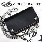 2026FW������ VIN&AGE ������������� TYPE VWT2 MIDDLE TRACKER WALLET �ߥɥ�ȥ�å���������å� 2���ޤꥦ����å� �ݥ����դ� ������� ����/���  �ڥ֥�å�/����С����֥�å�/������ɡ� �Х����� �ϡ��졼 ���ᥫ�� �����󥢥�ɥ�����