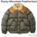 2026FW Rocky Mountain Featherbed CHRISTY JACKET / NYLON �ܥ��� ���å����ޥ���ƥ�ե������٥å� ���ꥹ�ƥ����㥱�å� �� 200 OLIVE ���꡼�� �� �����󥸥㥱�å� MADE IN JAPAN��200-262-06