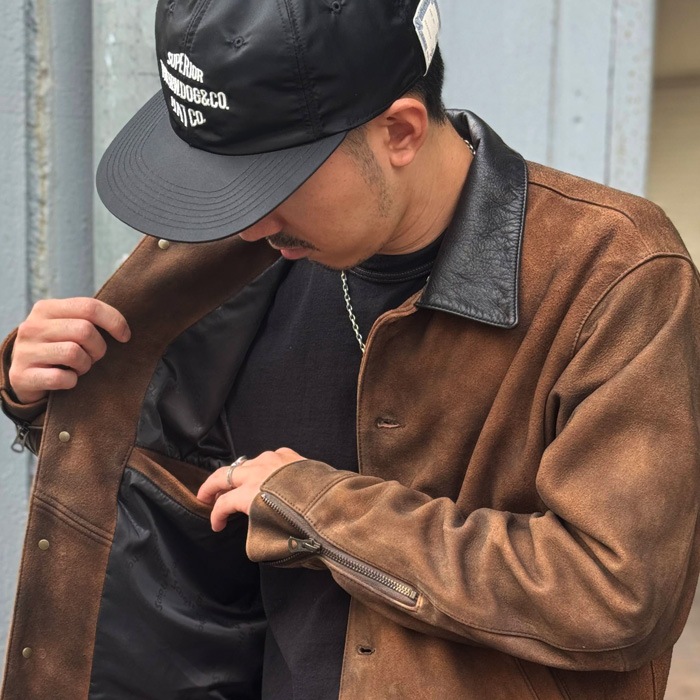 2025FW SCHOTT ����å� 782-5250009 NEWBIE SUEDE LEATHER JACKET �˥塼�ӡ����������� �쥶�����㥱�å� ��BROWN�� schott �ץ���� �������� �䥮��