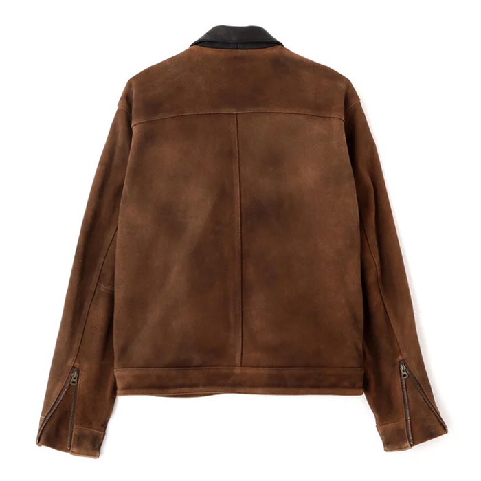 2025FW SCHOTT ����å� 782-5250009 NEWBIE SUEDE LEATHER JACKET �˥塼�ӡ����������� �쥶�����㥱�å� ��BROWN�� schott �ץ���� �������� �䥮��