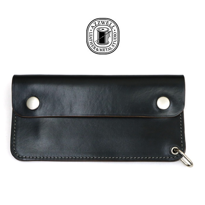 AZZWELL �����ȥ�å��� �ۡ������󥯥��२������ �ȥ�å���������å� HORWEEN CHROMEXCEL �֥�å�(���)  ���� ���󥰥�����å� Ĺ���� ���� �ݴ��դ� �������� ����С�925 ���ᥫ�� ������ ����������