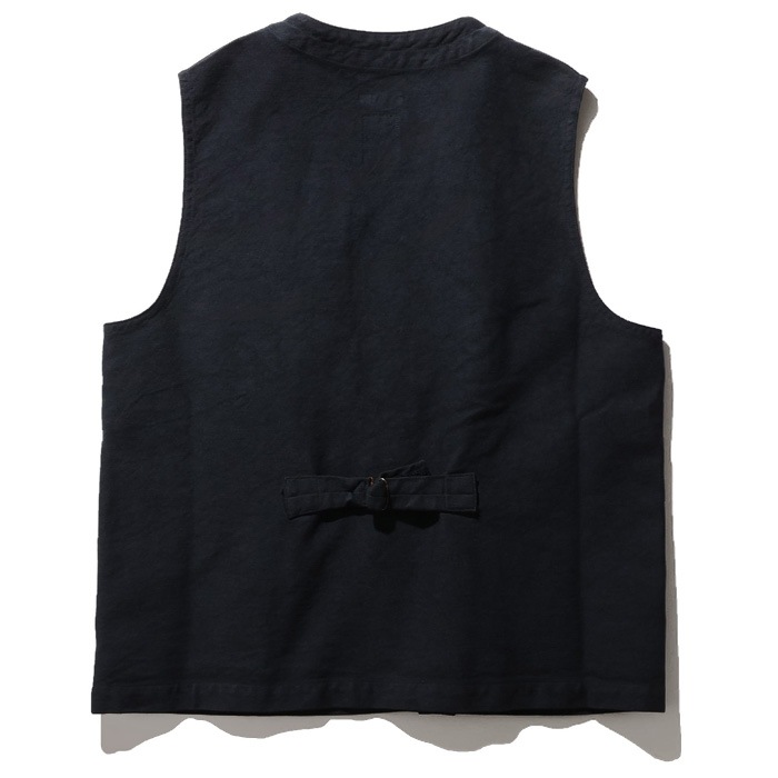 2026SS GYPSY&SONS ���ץ�������ɥ��� GS2549912 SULFER/D MC waist coat VEST���������� ������ �٥��� ����٥��� ���ᥫ�� ���� �֥�å� ������Хå�