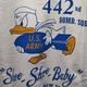 BR79512 BUZZ RICKSON'S " 442nd BOMB.SQ. " S/S T-SHIRT �Х��ꥯ���� Ⱦµ�ץ���T����� ���Υ��󥿡��ץ饤�� �ߥ꥿�꡼�ԥ���� USA��