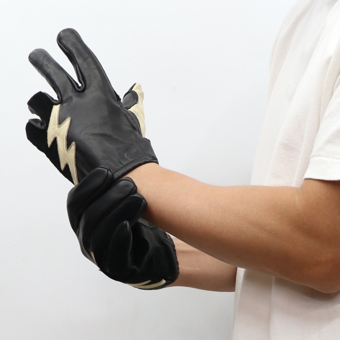 2025FW����ʬ VIN&AGE ������������� TYPE VG24A-NS_25 NAUGHTY SHORT GLOVES ���� ���硼�� �������� �����󥢥�ɥ����� ���� �Х����� �ϡ��졼 �쥶���������� ���ᥫ��<br>