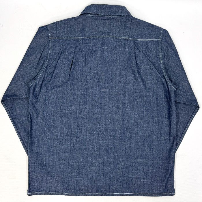 VIN&AGE ������������� TYPE VSL11 CHAMBRAY SHIRT �ڥ�󥦥��å���� �����֥졼����� �����󥢥�ɥ����� �Х����� ���ᥫ�� �ϡ��졼 ���� Ĺµ ���ߥ���� �����ץ󥫥顼�����