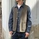VIN&AGE ������������� TYPE VRV3 COTTON RUG VEST �����󥢥�ɥ����� ���åȥ� �饰�٥��� �Х����� �ϡ��졼 ���ᥫ�� ������� ���� �֥�å� ���������졼 �����륷������