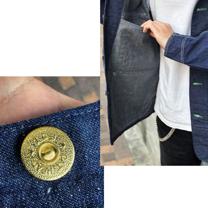 TCB������ Cat Head Jacket IND ����åȥإåɥ��㥱�å� ����ǥ��� ���С������� ���㥱�å� 9.5oz ���� TCB jeans [ �ƥ��������ӡ������� ] 