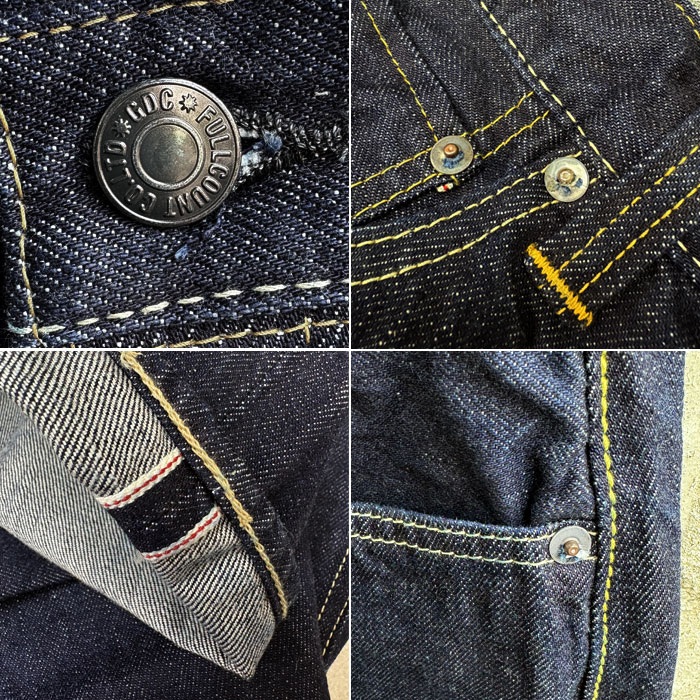 FULLCOUNT��GDC [ GFC1002 ] Wide Denim �ե륫����ȡߥ����ǥ������� 13oz �磻�ɥǥ˥� ��������å� ����ǥ��� Made in Japan ������ �ե륫���������0105 Wide Denim���١��� 2026FW���ץ��륳�쥯�����ڿ��� ��������Ź�� 